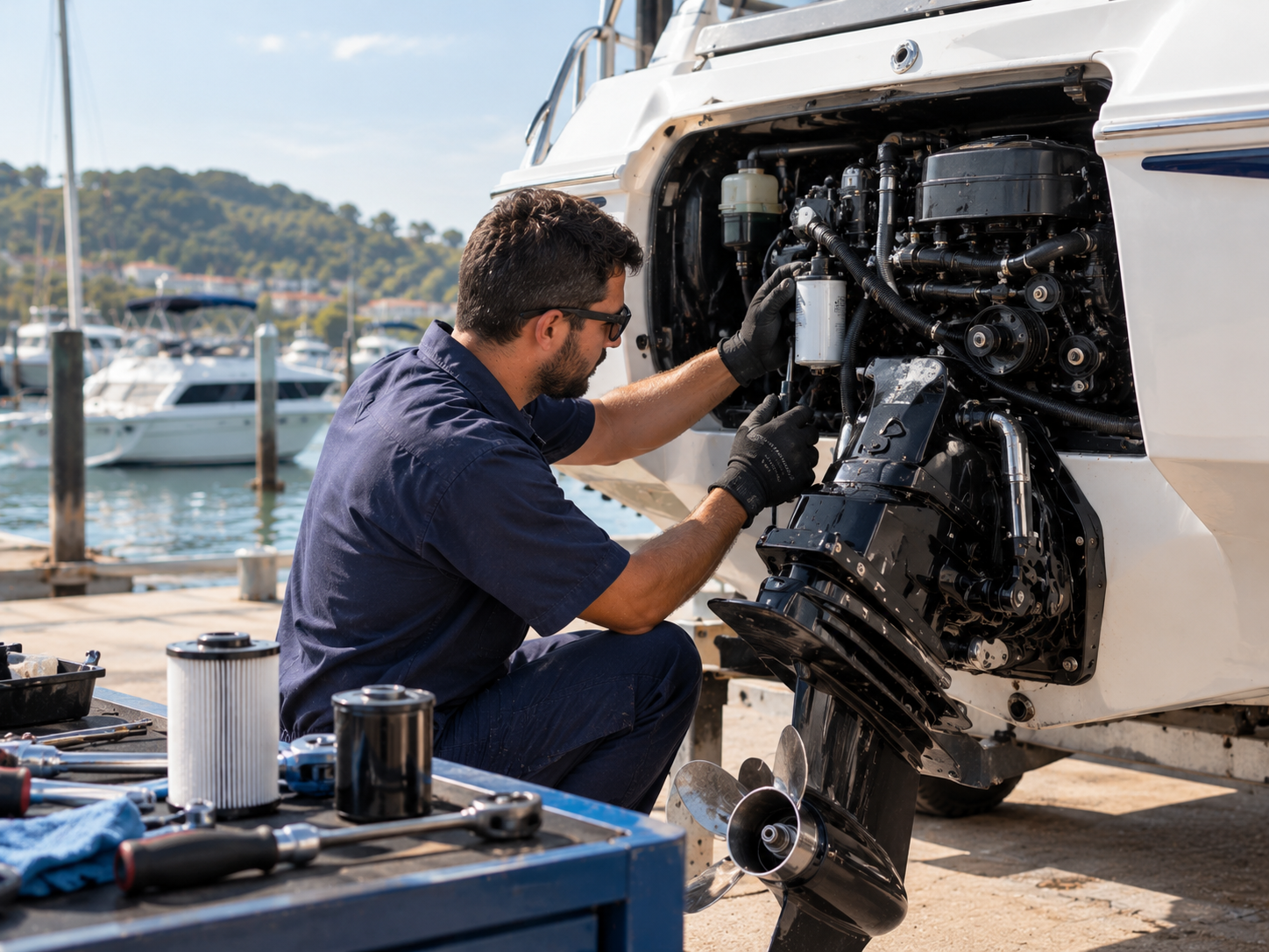 alternativo Peças Volvo Penta para motor e rabeta de embarcação